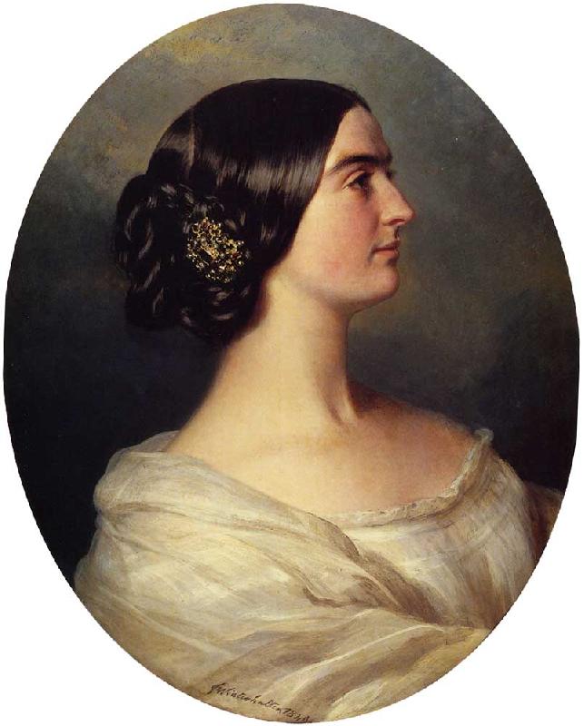 Franz Xaver Winterhalter Charlotte Stuart, Viscountess Canning Germany oil painting art
